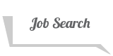 Job search speech bubble